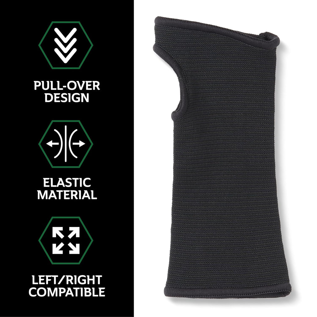 Elastic Pull-Over Wrist Support, Wrist Brace Sport Wrist Support for Fitness, Weightlifting, Tendonitis, Carpal