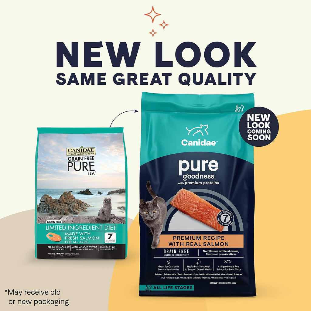 Pure Goodness Dry Cat Food, Real Salmon, 10 lb