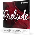 Prelude Violin String Set, 4/4 Scale, Medium Tension