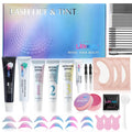 4 in 1 Lash Lift and Black Color Kit Eyelash Perm Brow Lamination | Includes 15ml black coloring cream and upgraded
