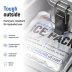 Reusable Gel Ice Packs for Coolers (4 Pack / 250g Each)