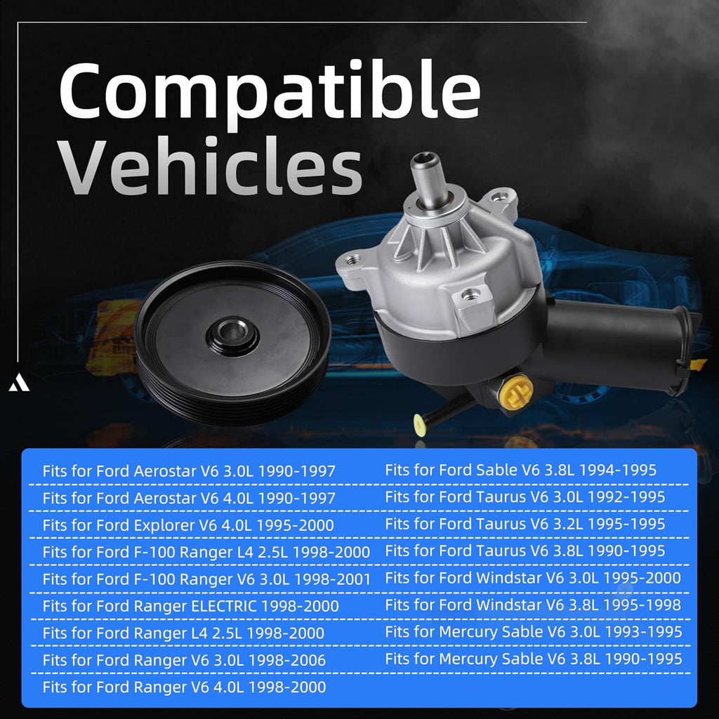 Power Steering Pump, 20-7271, for Ranger/Explorer