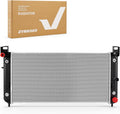 CU2370 34'' Engine Coolant Radiator Compatible with Chevy Silverado Suburban Tahoe GMC Sierra Yukon Cadillac Escalade 1996-2014 5.3 6.0 6.2 with EOC GM3010274
