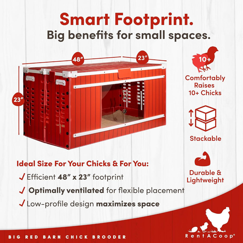 Big Red Barn Chick Brooder