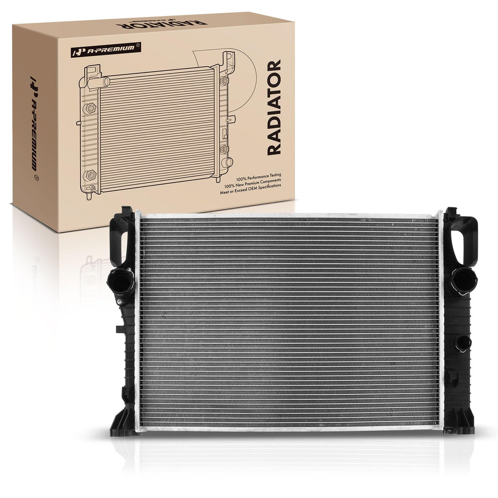 A-Premium Engine Coolant Radiator Assembly with Transmission Oil Cooler