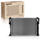 A-Premium Engine Coolant Radiator Assembly with Transmission Oil Cooler