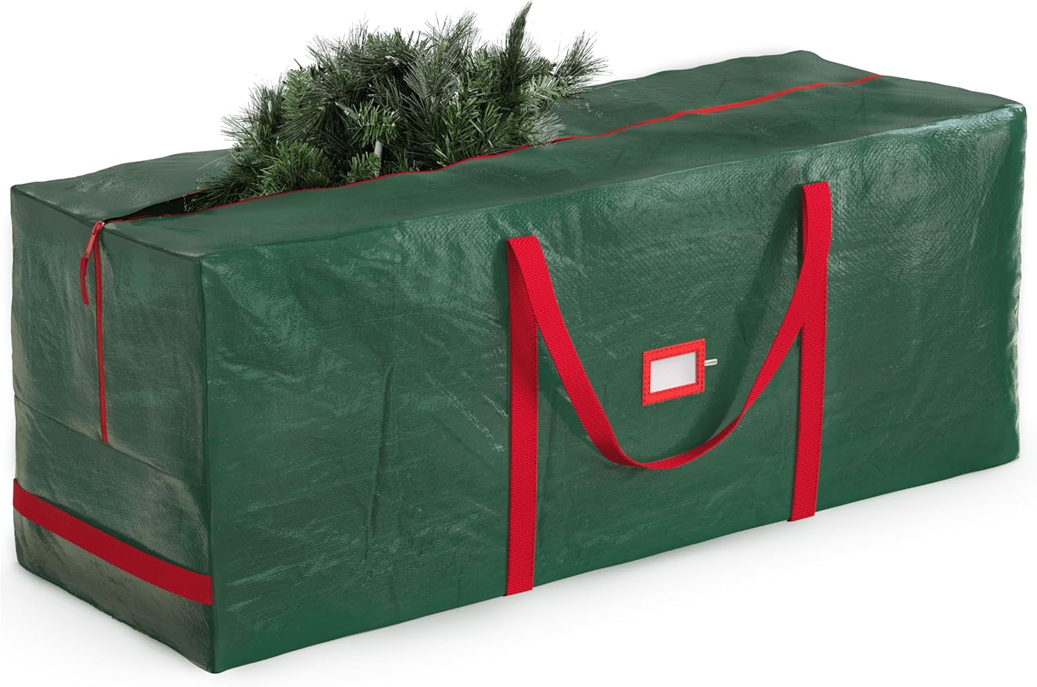 Christmas Tree Storage Bag - Fits 7.5 Ft Artificial Trees - Plastic, Waterproof Christmas Tree Bag For Storage Box