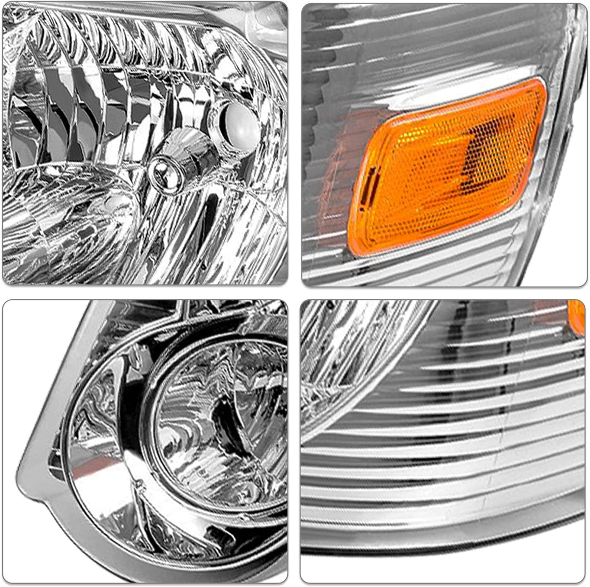 SOCKIR Headlight Assembly Compatible with 2006 to 2010 Ford Explorer