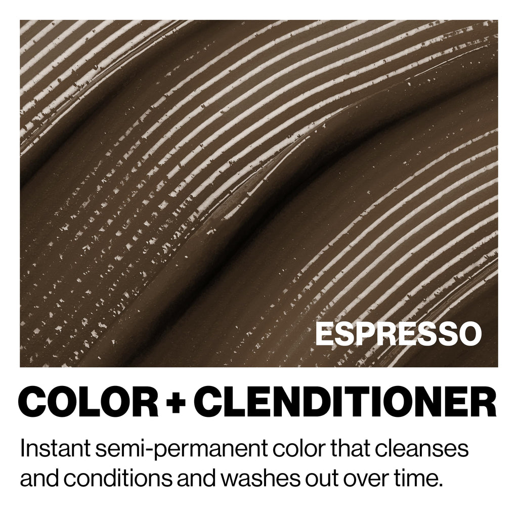 Color + Clenditioner, Semi-Permanent Color, Espresso, 12 Fl Oz