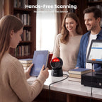 Hands-Free Omnidirectional USB Wired Desktop 1D&2D QR Barcode Scanner