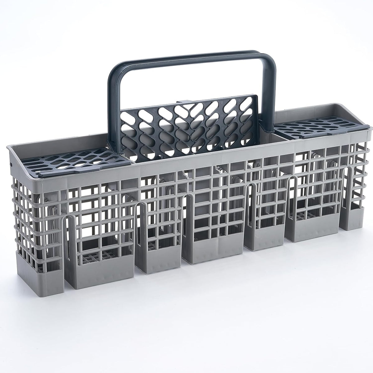 DD82-01387A Dishwasher Cutlery Basket (9.5"H x 18"W x 3.4"D) Rack Replacement -fit for Samsung Dishwasher Replacement Parts
