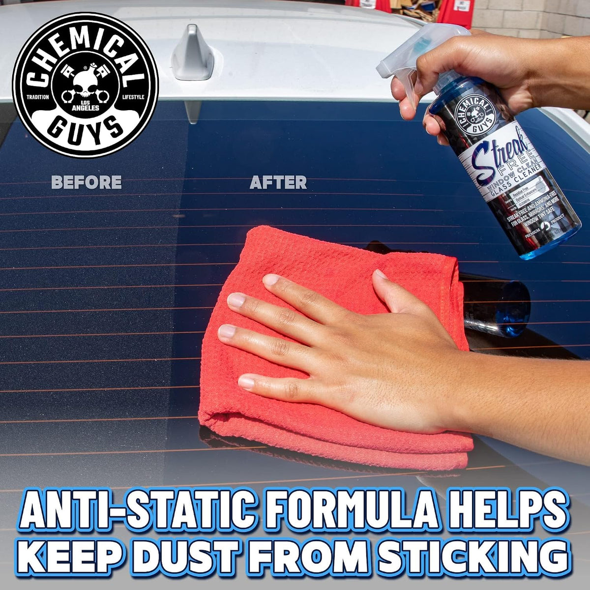 Streak-Free Glass & Window Cleaner for Tinted Windows, 16 oz