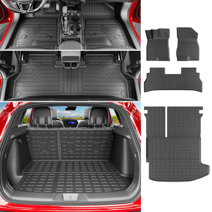 Floor Mats Cargo Mat Compatible with 2024 2025 2026 Chevy Trax