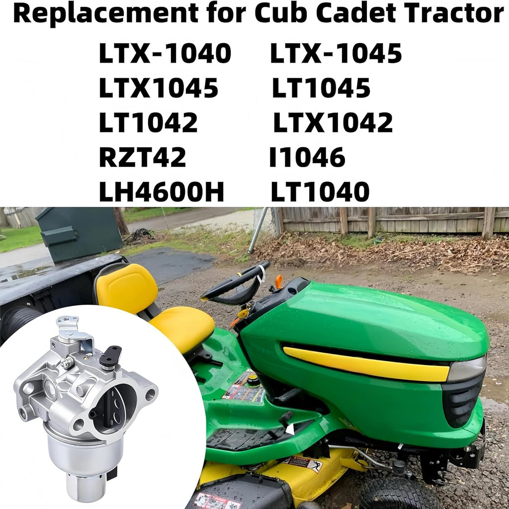 LTX-1045 LTX-1040 Carburetor Tune Up Kits Fits for Cub Cadet LTX1045 LTX1040 LT1045 LT1042 LT1040 LTX1042 Lawn Mower Tractor Parts for Kohler Courage 18HP 19HP 20HP 22HP Engine SV600 SV480 SV470