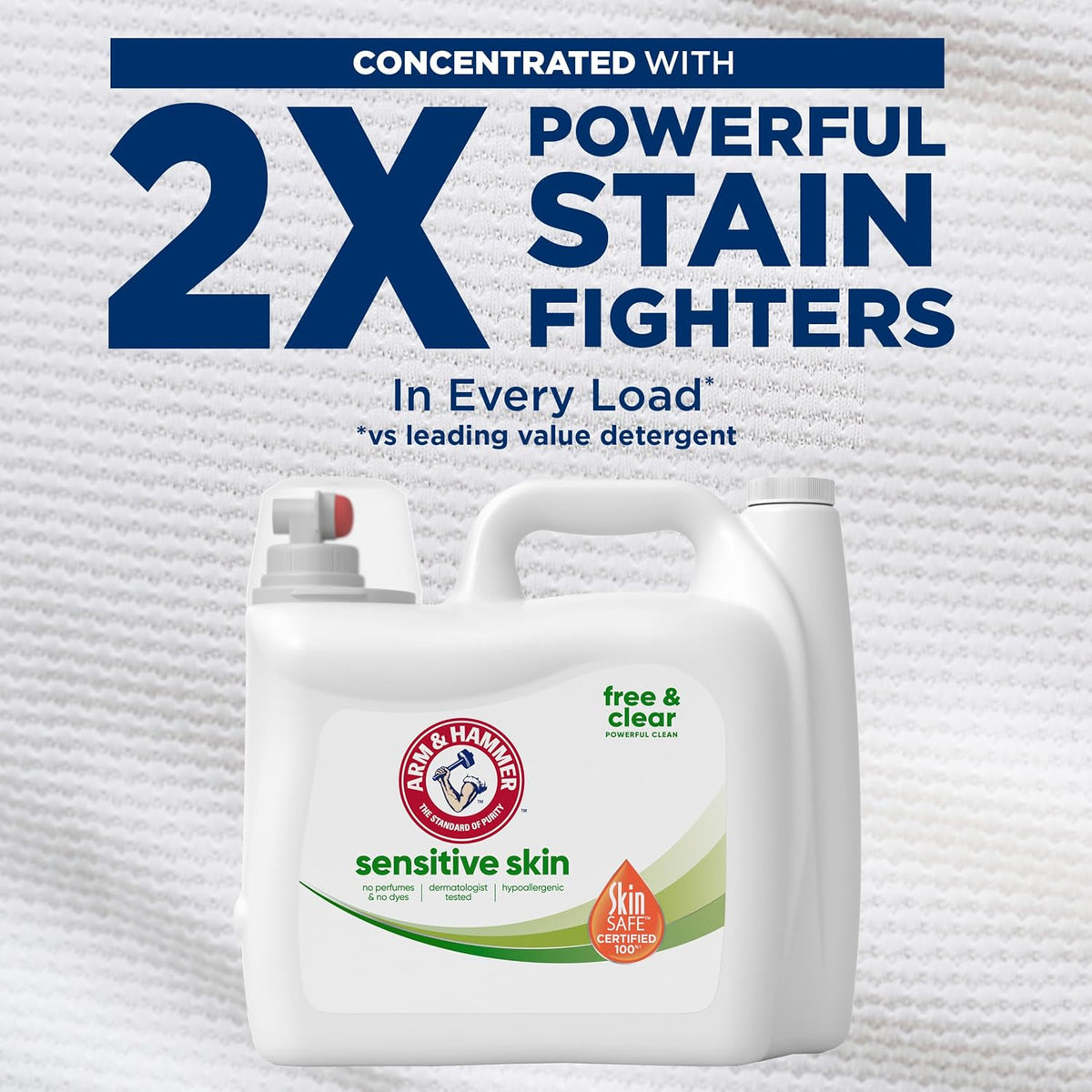 Sensitive Skin Free & Clear Liquid Laundry Detergent