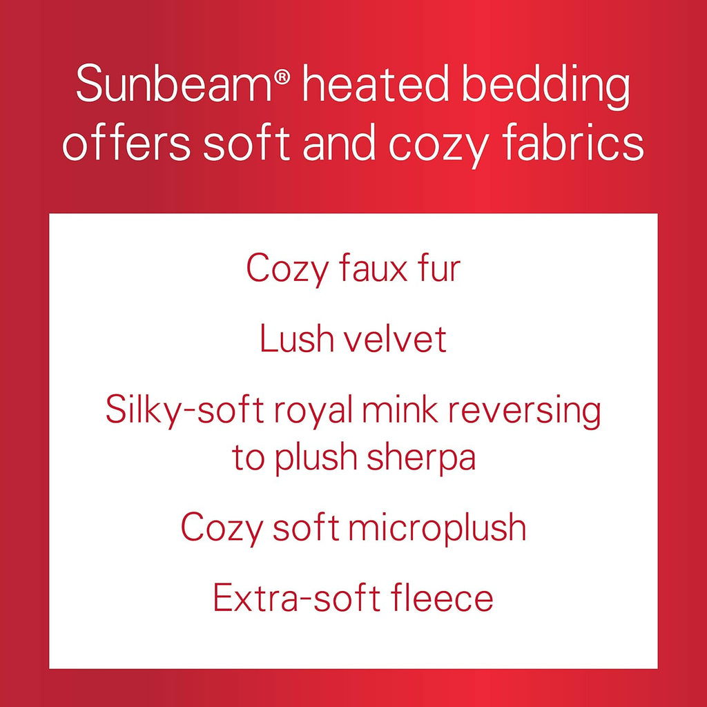 Heated Throw Blanket | LoftTec, 3 Heat Settings, Sand - TSL8TS-R783-31A00