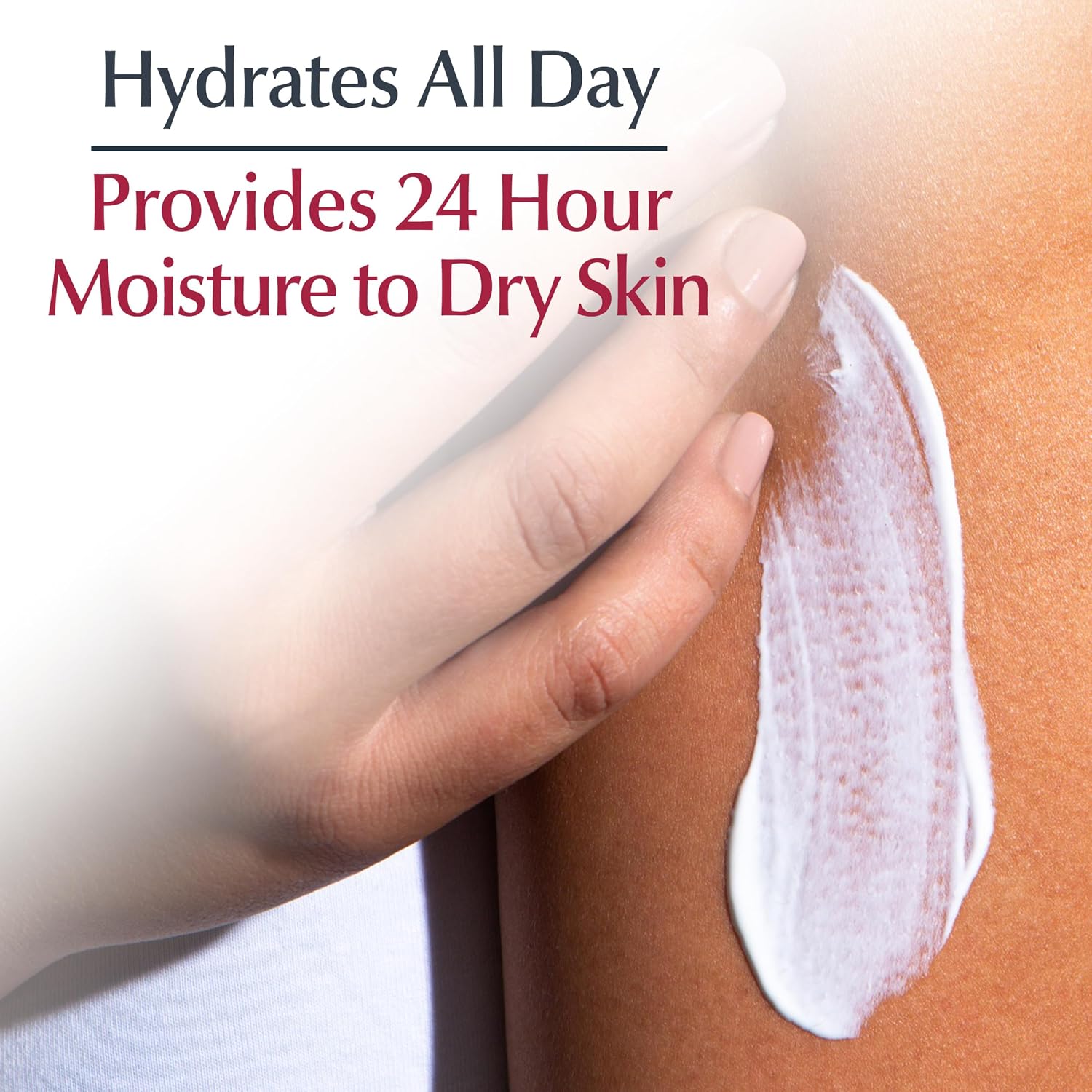 Daily Hydration Cream, Broad Spectrum SPF 30, 8 OZ | Body Cream with Glycerin and SPF 30 Sunscreen, 24-Hour Moisture