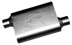 Muffler Deep Race Tone (Most Applications) Inlet 2.5 Pipe Connection Offset Outlet 2.5 Offset
