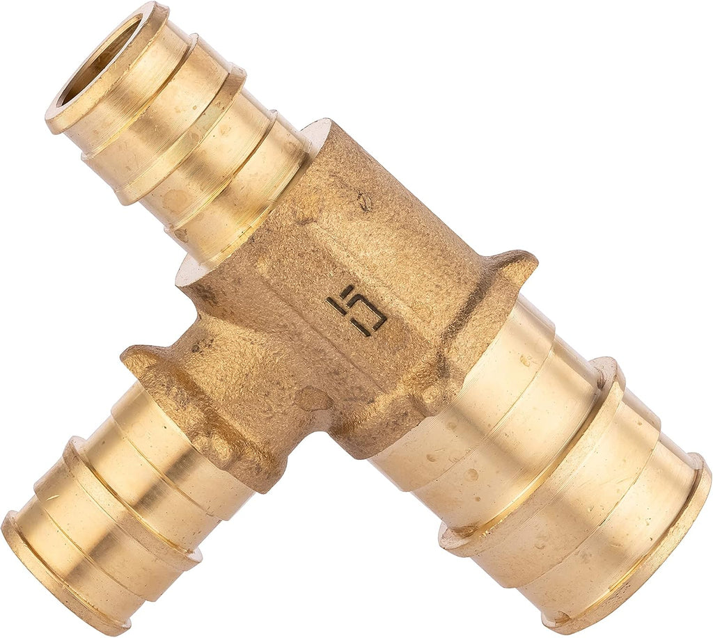 5Pcs EFIELD Pex A Expansion 3/4"x 1/2"x 1/2" Reducing Tee(PEX1960047-5)