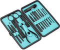 Nail Clippers Professional Nail Kit or Manicure Kit for Women and Men, Stocking Stuffers or Groomsmen Gifts Pedicure