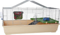 Top Access Small Animal Habitat for Rabbit, Guinea Pig, Ferret & Chinchilla with Accessories, Jumbo, 48.6"L x 26.6"W