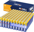 AAA Batteries 100 Pack, Triple A Batteries | 1.5V High-Performance Carbon Battery for LED Candles Clock Remote