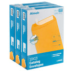 10x13 Kraft Catalog Envelopes, Self Seal, Brown, 300 Count