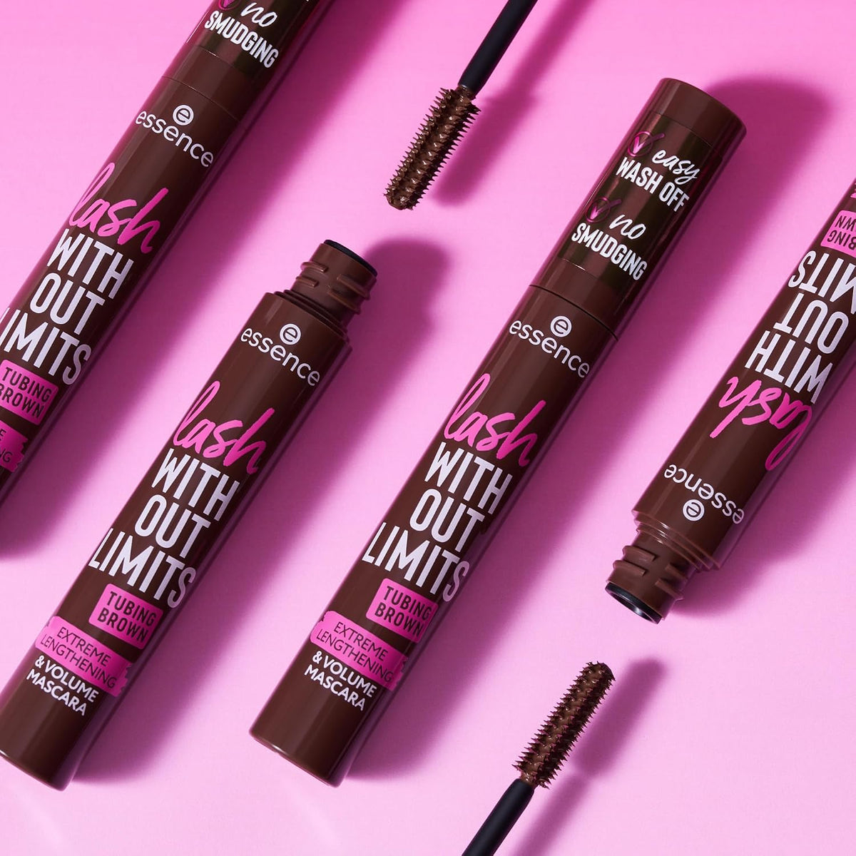 essence Lash Without Limits Extreme Brown Tubing Mascara, Waterproof