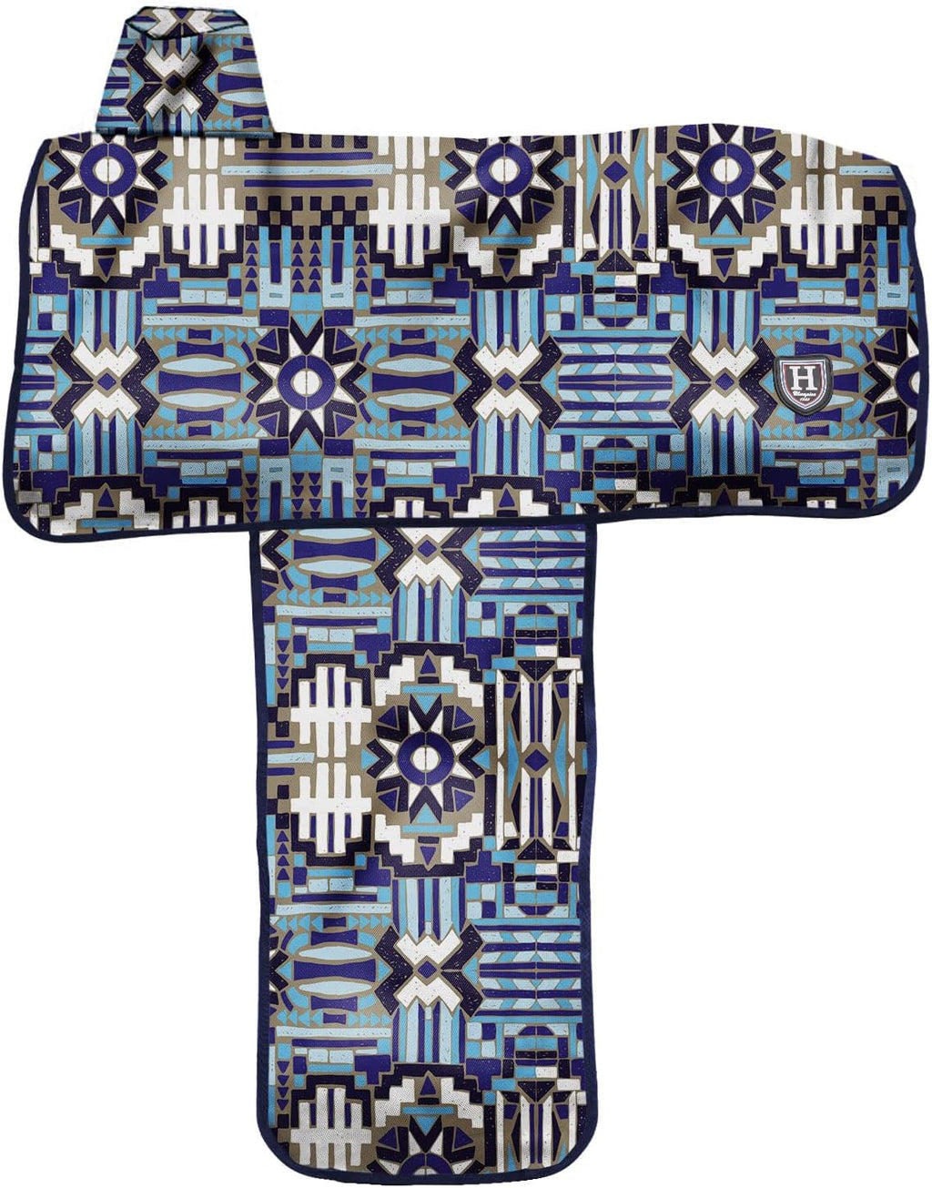 Western Saddle Cover, Cover for Saddle Fenders, w/Print