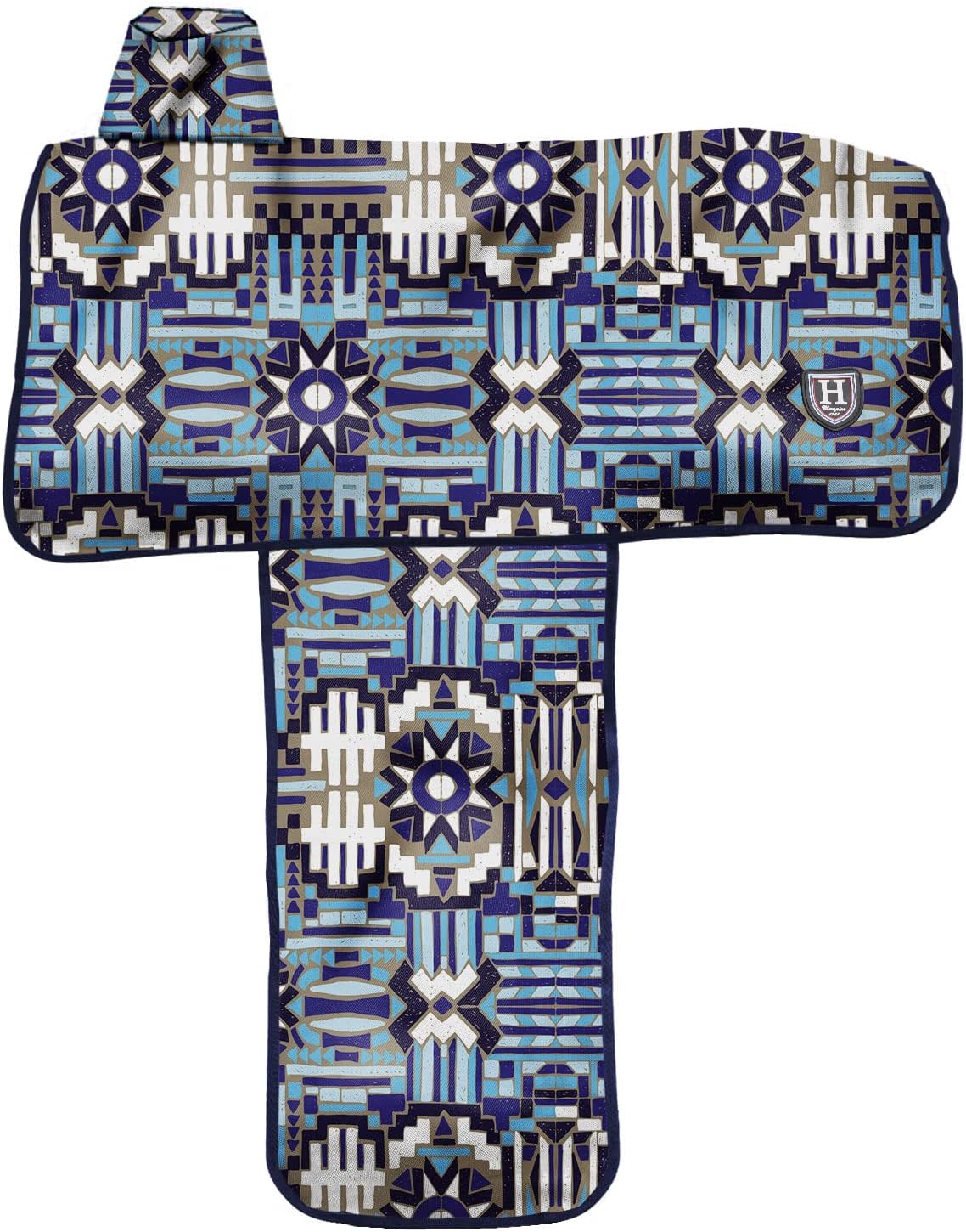 Western Saddle Cover, Cover for Saddle Fenders, w/Print