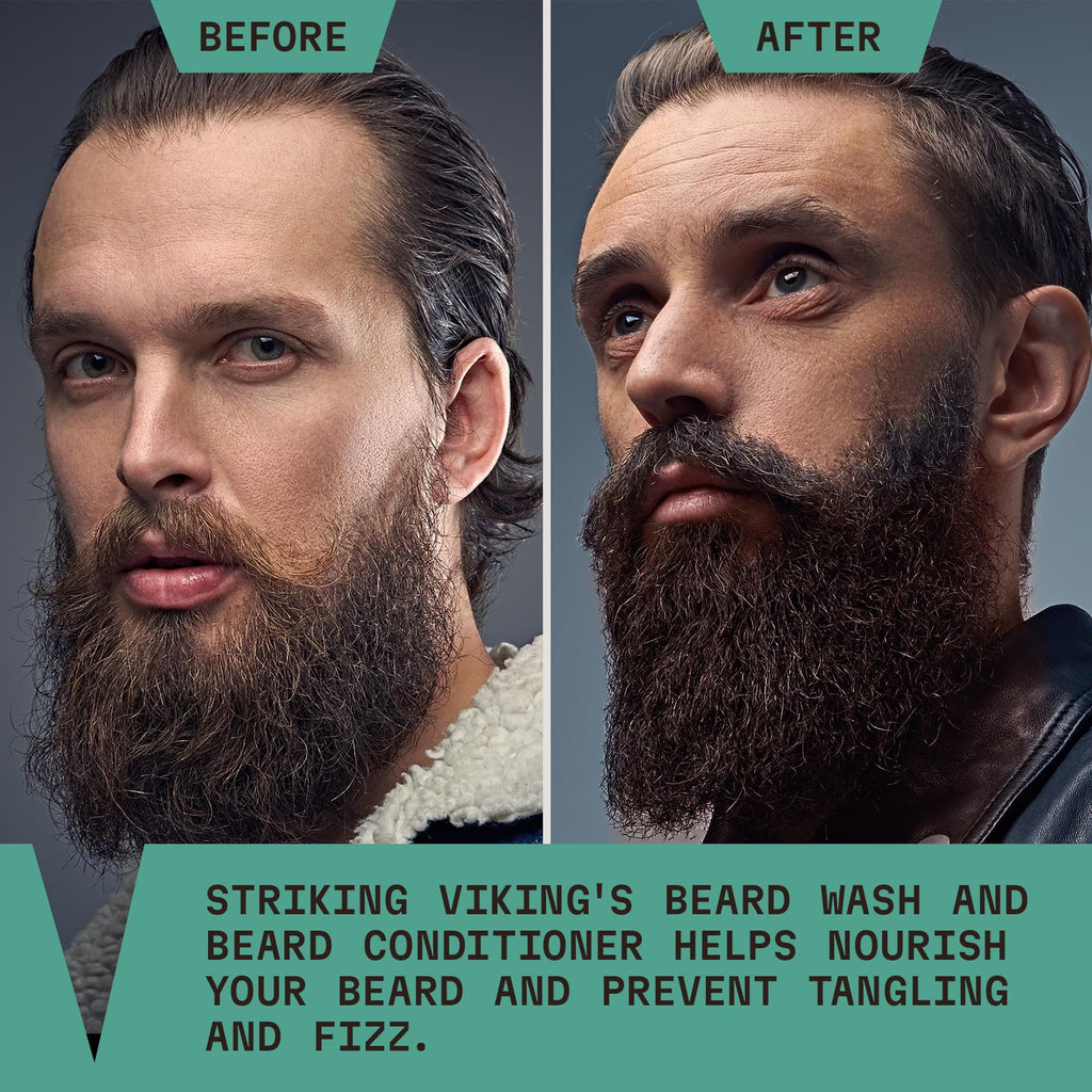 Beard Shampoo & Conditioner - 10 Oz Each