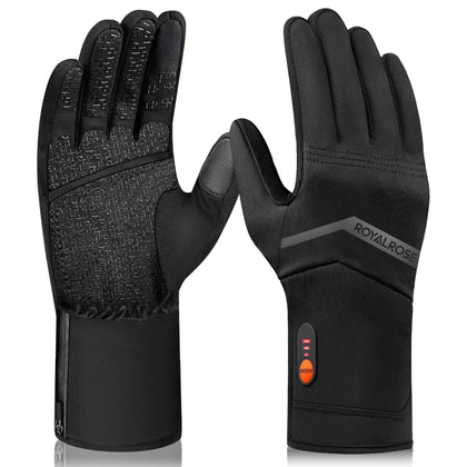 Heated Glove Liners for Men and Women, Thin Rechargeable Heated Work Gloves
