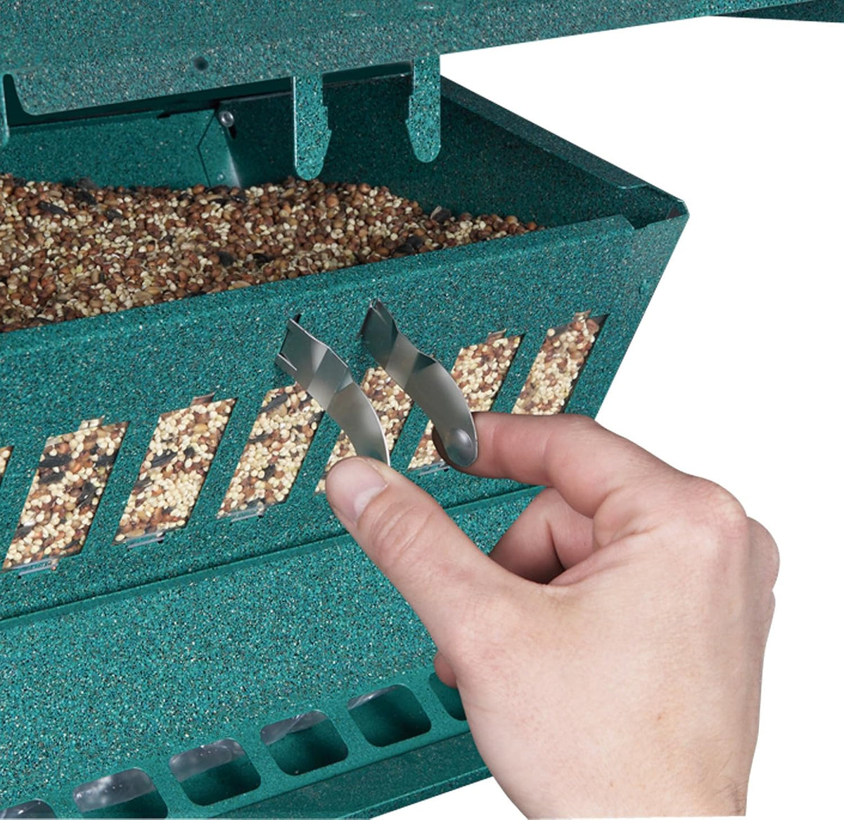 Absolute II Squirrel Resistant Bird Feeder Model 7536, 12 lbs, Model:301045