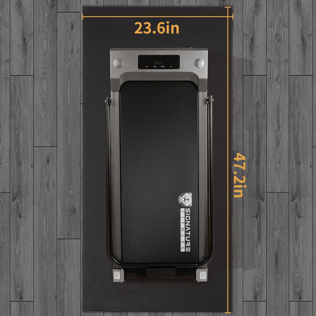 Heavy Duty Exercise Equipment Mat, Treadmill Mat - 45"x32", 48"x24", 78"x36" - Floor Protector for Home Gym, Exercise