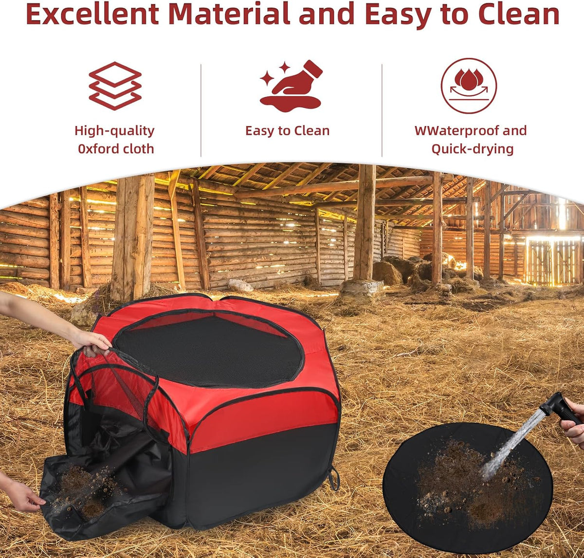 Chicken Brooder Box for Chick Starter Kit, 12.8 * 17.8 inch Large Brooder Heating Plate, Brooding Up to 30 Baby