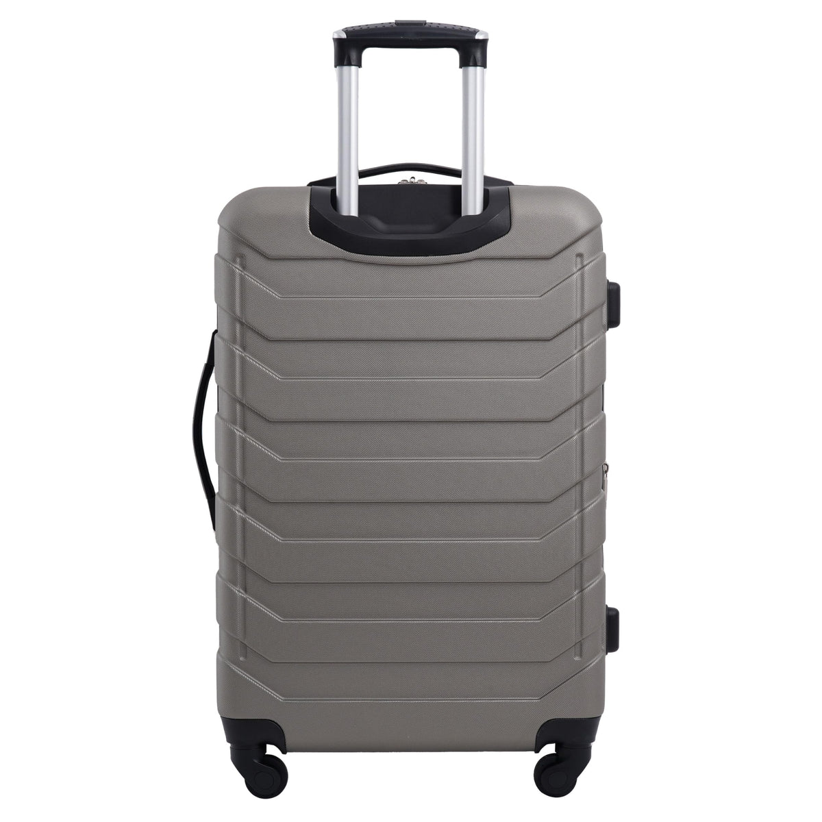 4 Piece Miami Luggage and Packing Cubes Set, Desert Taupe