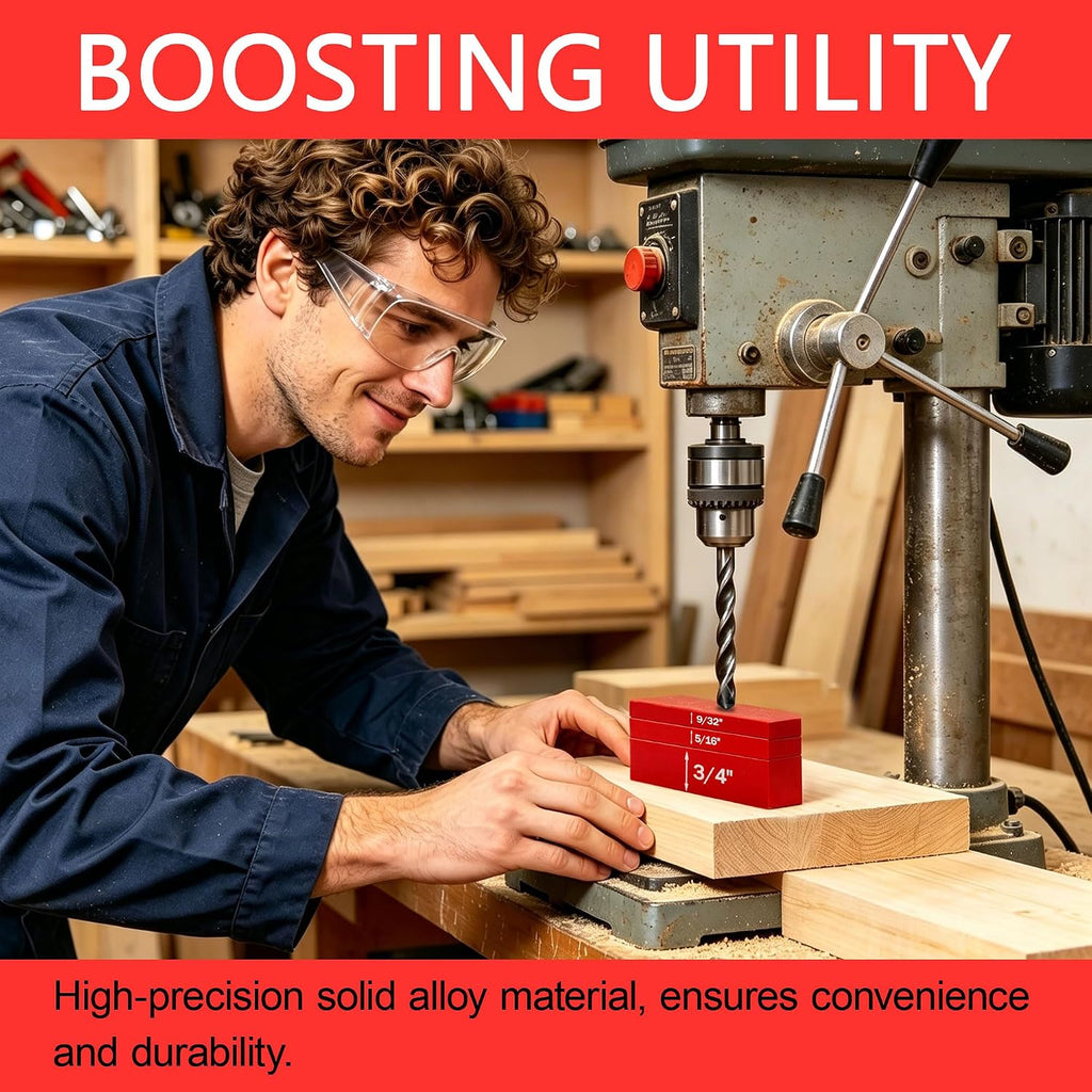 16Pcs Height Setup Blocks Woodworking, Table Saw Depth Gauge for Carpenter