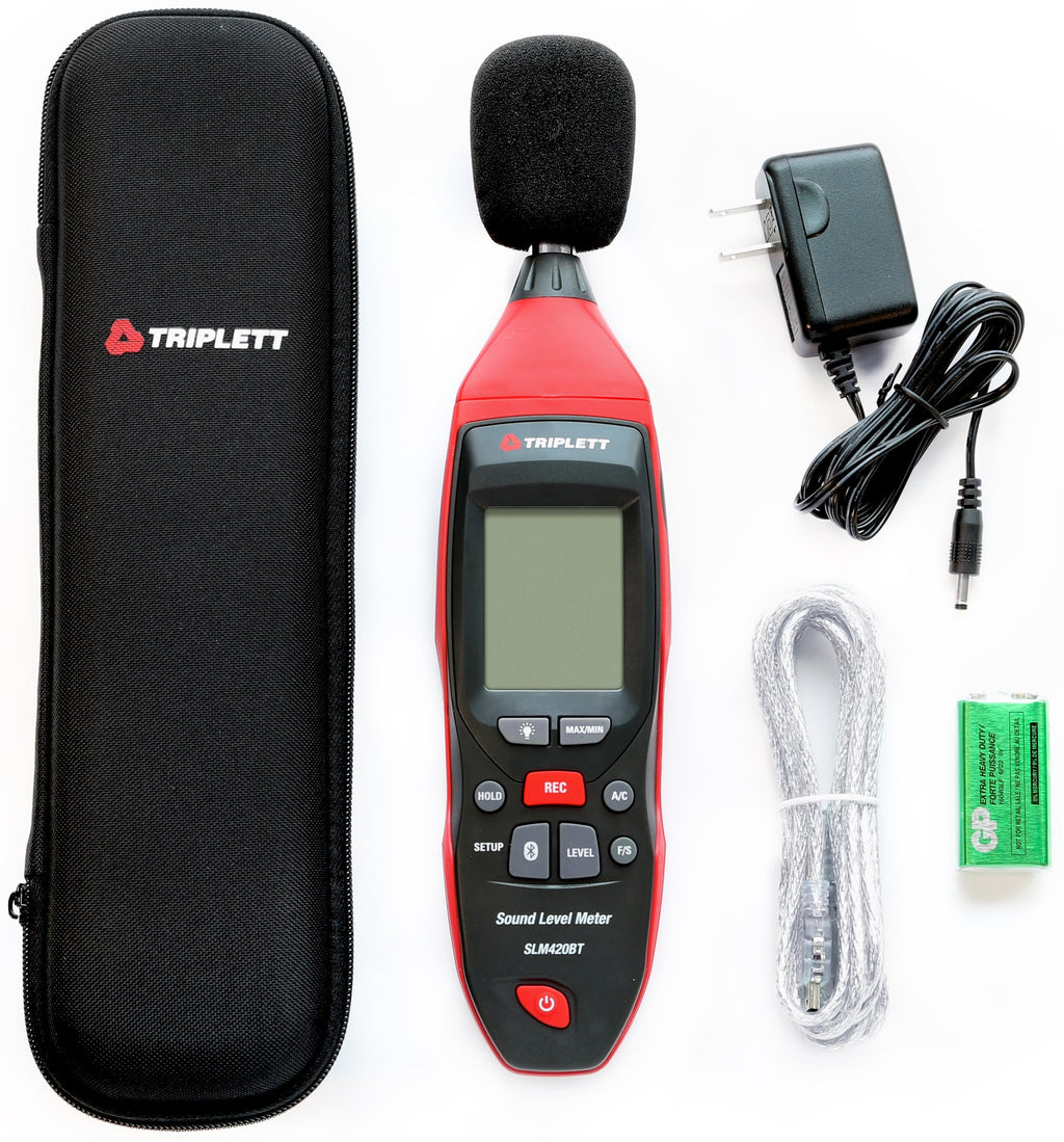 Triplett SLM420BT Sound Level Meter and Datalogger