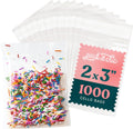 2x3 Self Sealing Cellophane Bags (1000 Pack) - Clear Cookie Bags With Seal