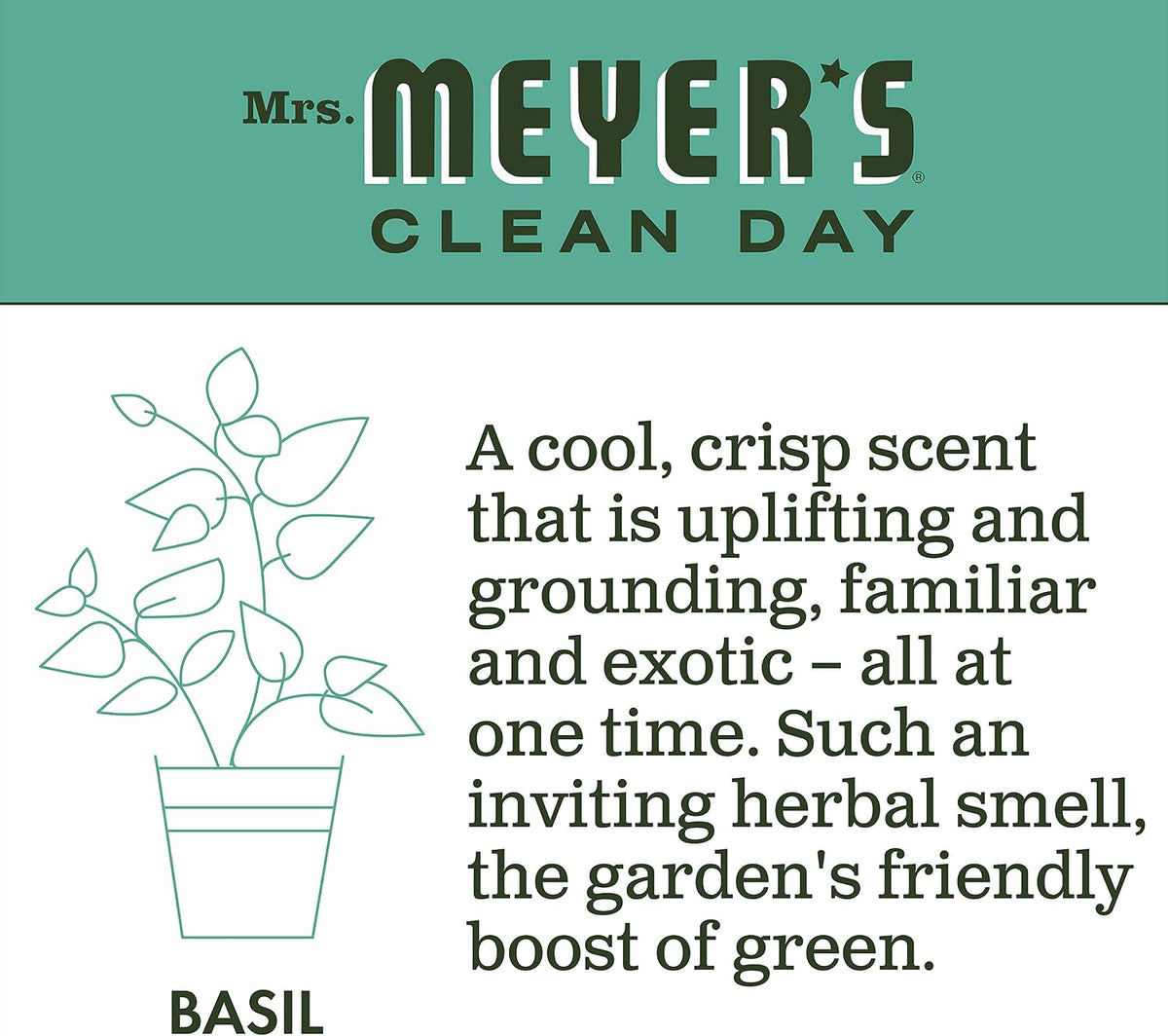 Clean Day Dryer Sheets, Softens Fabric, Reduces Static, Cruelty Free Formula, Basil Scent, 80 Count