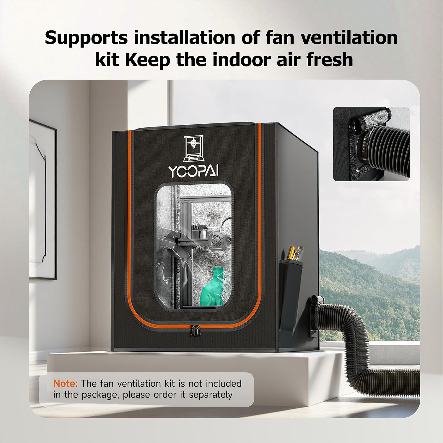 3D Printer Enclosure Constant Temperature Fireproof Dustproof | Cover for Creality Ender 3 V3 SE/KE/Ender 3/Ender 3