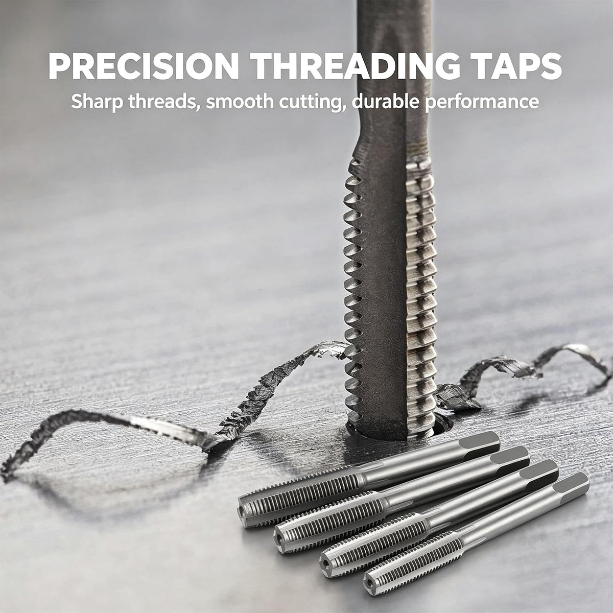 Anfrere 80pcs Tap and Die Set for Cutting External and Internal Threads