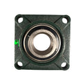HQRP UCF211-32 Pillow Block Bearing 2-inch Bore, 4-Bolt Flange Mounted, Solid Base, Self-Alignment, Square