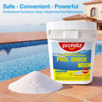 Pool Shock,Prevents Algae & Bacteria,Swimming Pool Chemical,50lb