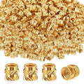Yaocom 300 Pcs M4 Threaded Inserts M4 x D6 x L6 Heat Set Inserts