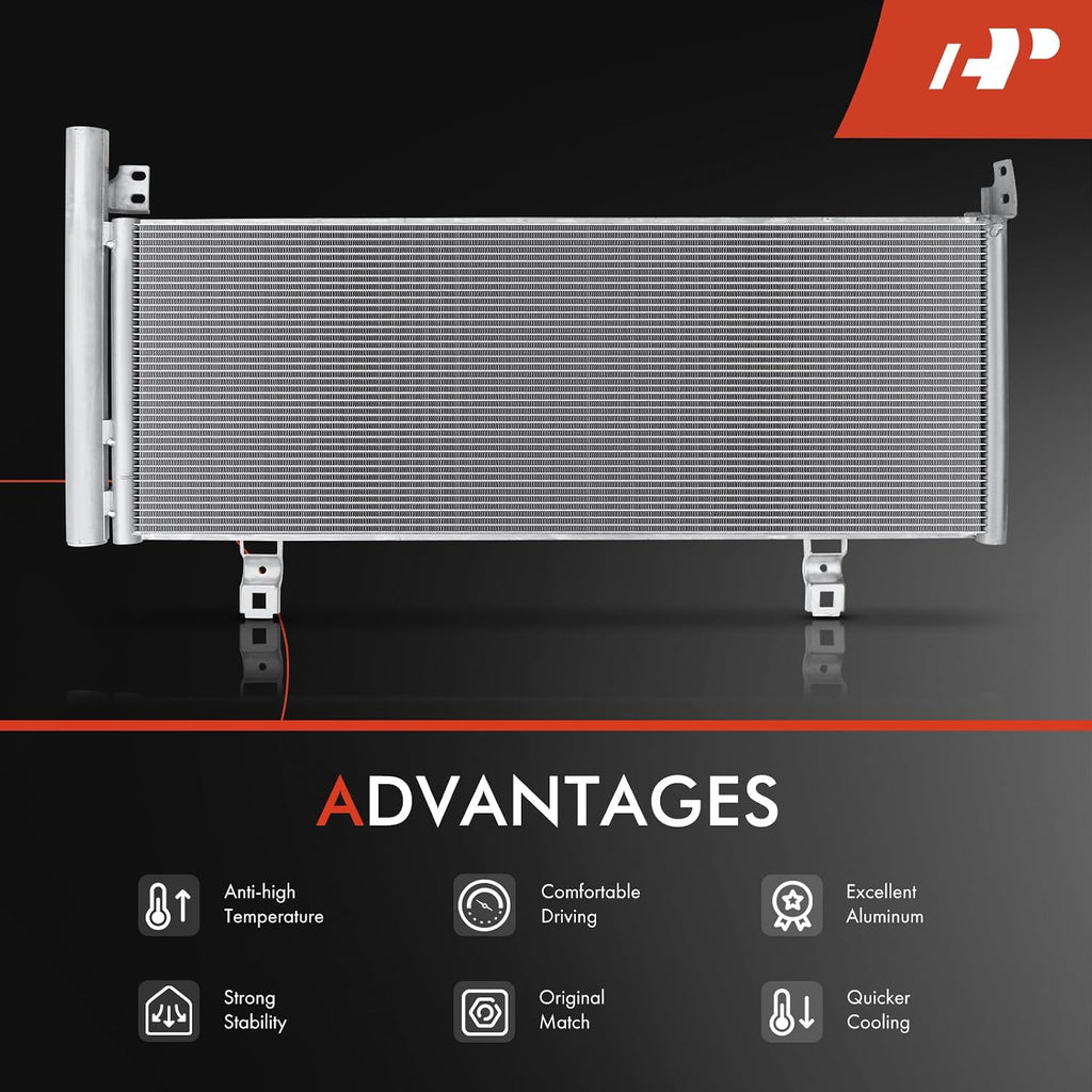 A-Premium Air Conditioning Condenser Compatible with Toyota
