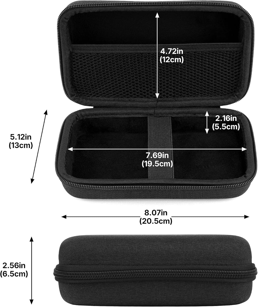 Hard EVA Carrying Case (Case Only) - Fetal Doppler & Baby Heartbeat Monitor Protective Storage Bag Compatible with
