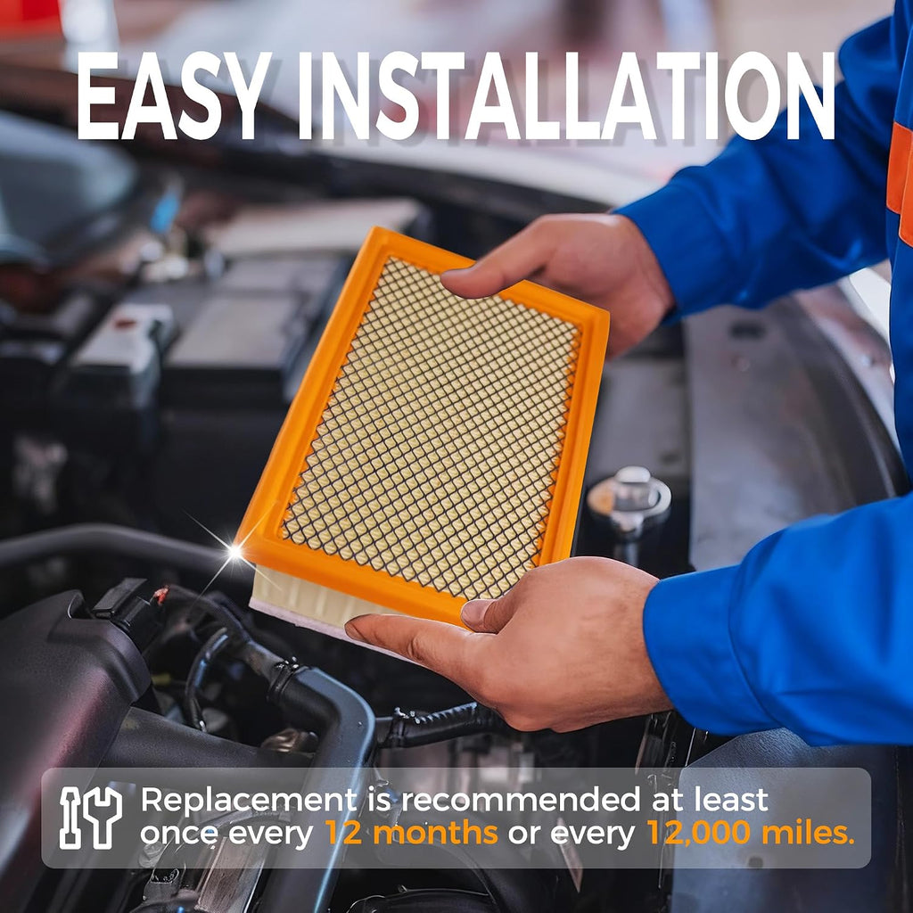 Engine Air Filter&Cabin Air Filter Combo Fits Nissan Pathfinder 3.5L Gas 2022-2025/INFINITI QX60 3.5L Gas