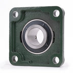 XIKE 2 Pcs UCF209-26 Bore 1-5/8" Pillow Block Square Flange Mounted Ball Bearings.