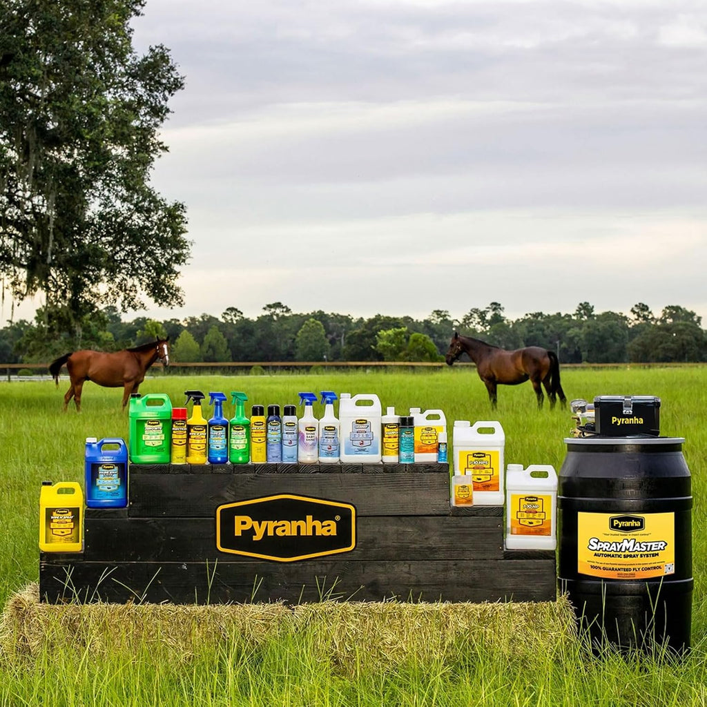 1-10 HPS Concentrate Refill - 2.5 Gallon for 30 Gal Automatic Spray Systems Indoor Barn Fly Control | Repels Horn